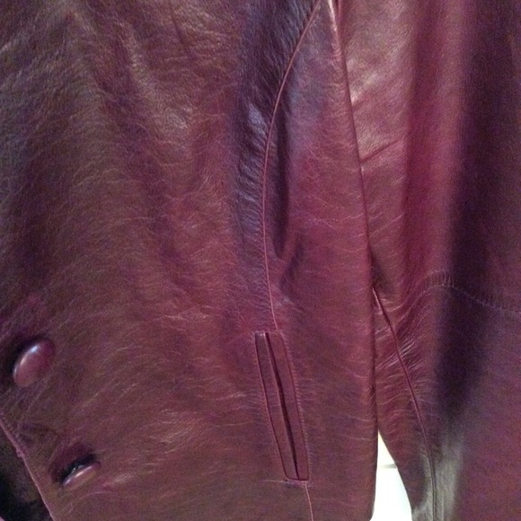 Ann Taylor leather jacket - Picture 4 of 7